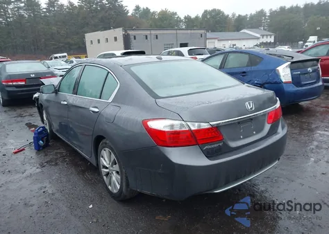 2013 Honda Accord Ex-L from USA, damaged, VIN 1HGCR2F84DA039171